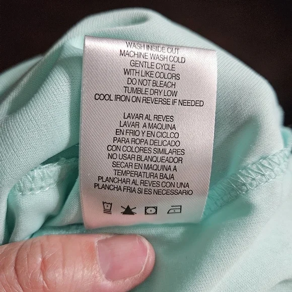 Forever Me Girls 2 Piece Mint Green & White Capri/Lace Tunic Set Size 6 - Picture 11 of 15